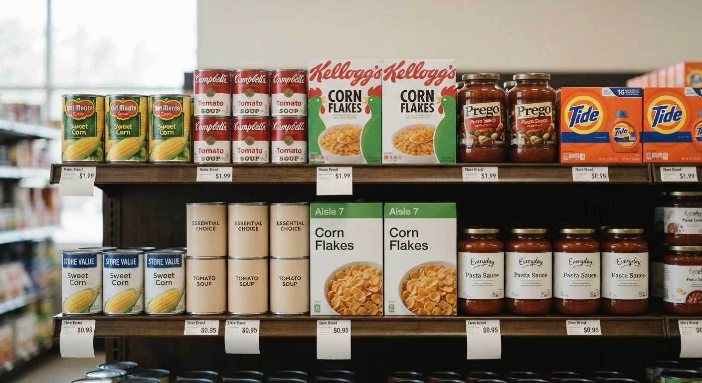 Store Brand vs. Name Brand Foods: Nutritional Differences That Actually Matter