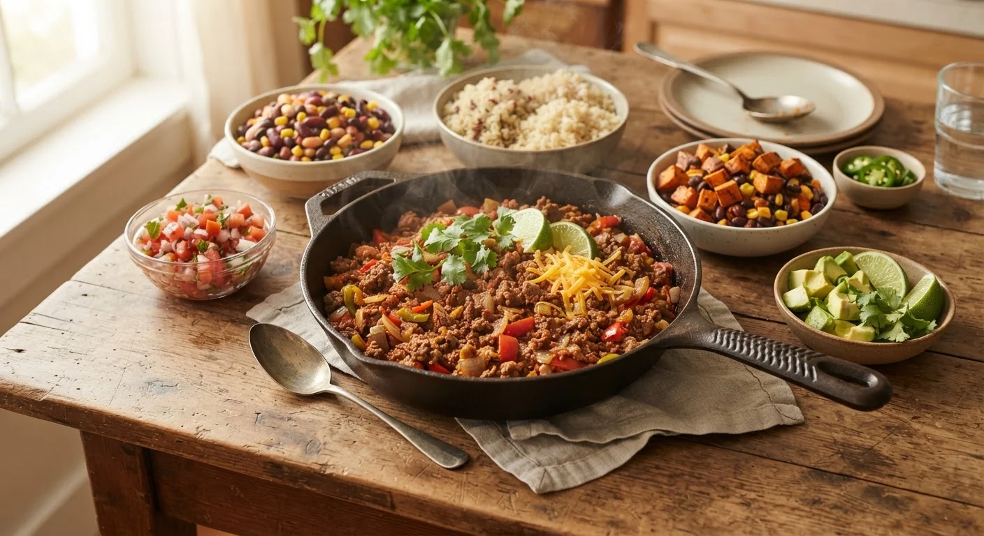 Stretching a Pound of Ground Meat Into a Week of Family Meals