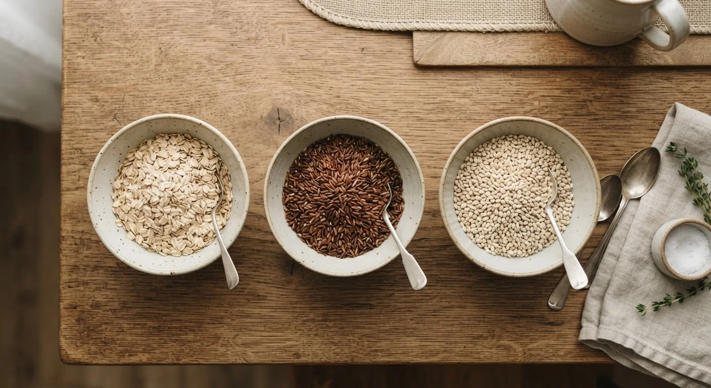 Whole Grains on a Budget: Oats, Brown Rice, Barley, and What Sets Them Apart
